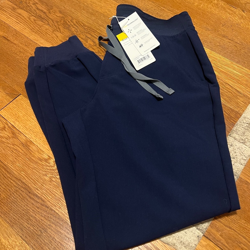 Figs Navy Jogger Scrub Pants
